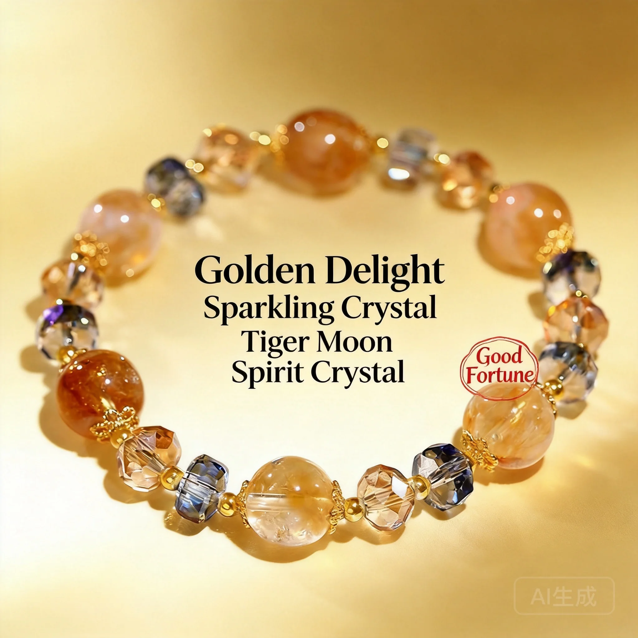 

Citrine Beaded Bracelet For Women 2026 New Natural Yellow Crystal Elegant Delicate Minimalist Hand Chain For Daily Wear Party