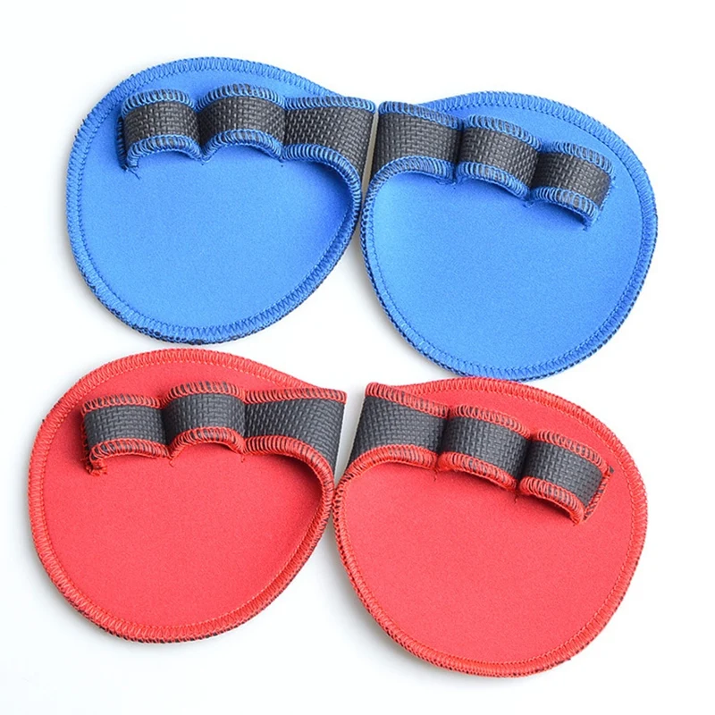 

Gym Weight Lifting Grips Pad Anti Skid Dumbbell Grips Pads For Men Women Pull Ups Weightlifting Fitness