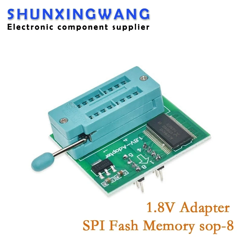 Original CH341A/B 24 25 Series EEPROM Flash BIOS USB Programmer Module + SOIC8 SOP8 Test Clip For EEPROM 93CXX / 25CXX / 24CXX