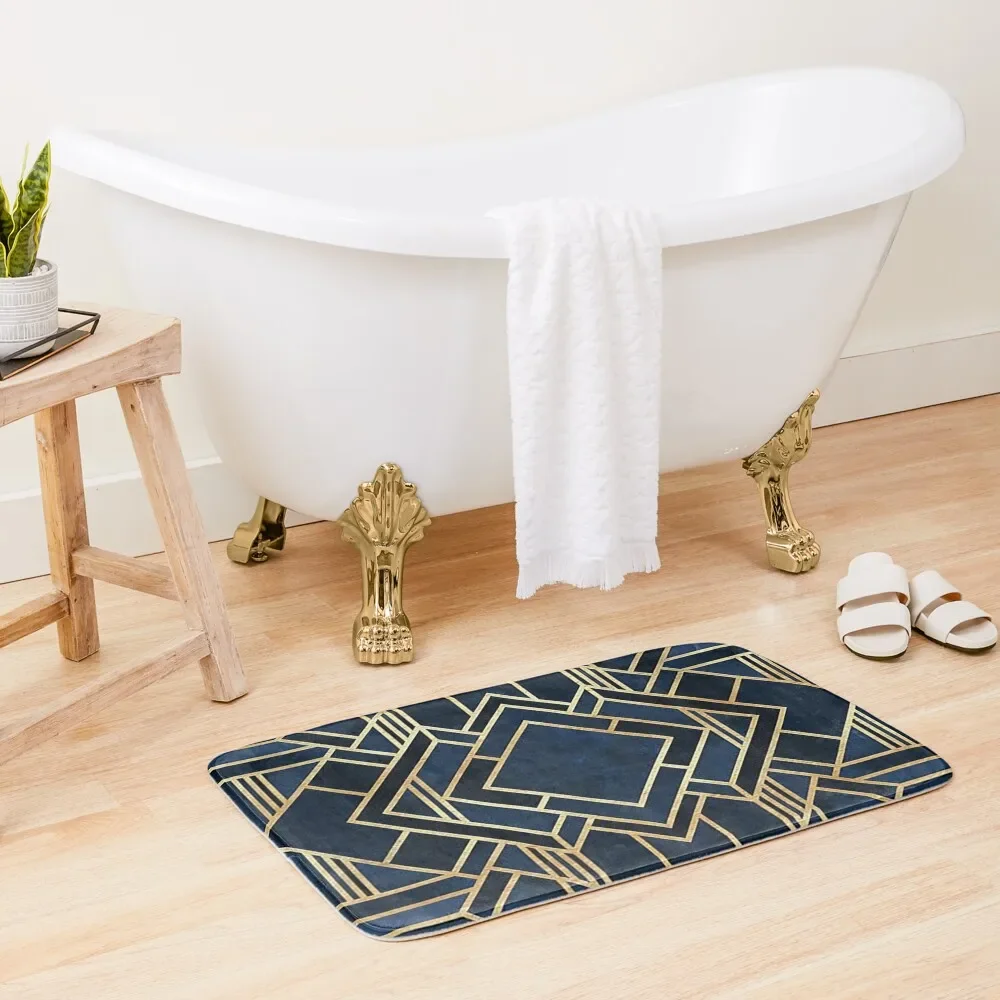 

Art Deco Bath Mat Hallways Bath Room Acessories Bathroom Rug Anti-Slip Carpet Mat