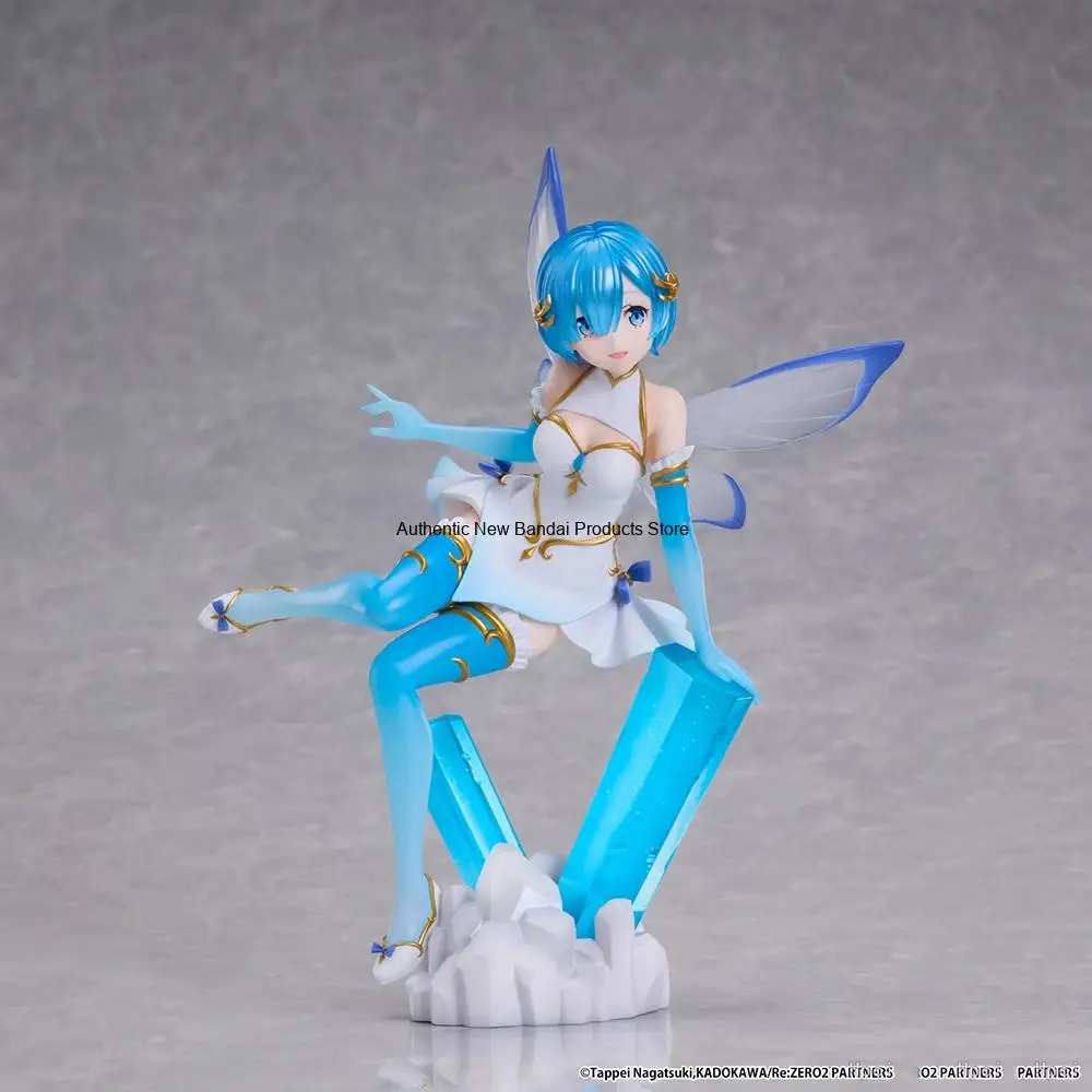 In Stock Original ElCOCO Emilia Ram Rem Jewel Princess Re:Life in A Different World From Zero 1/7 Genuine Anime Figure Model Toy view 5