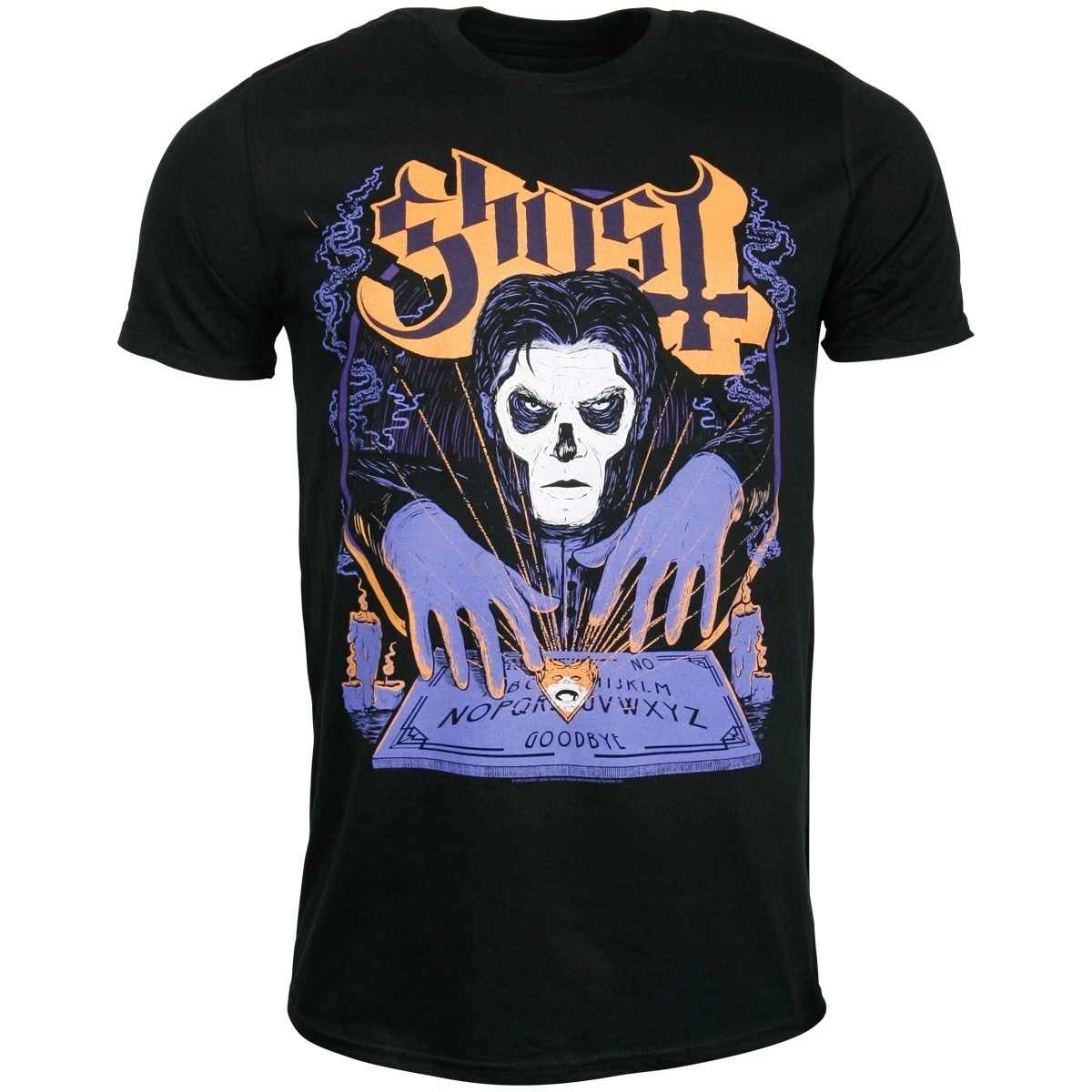

Ghost Witchboard T-Shirt Men's and Women's Short Sleeve Vintage Rock Band Tops Trend Brand Tshirt Summer Men Clothing Streetwear