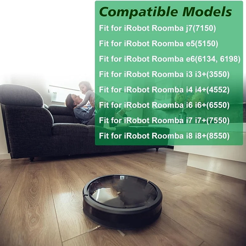 1 ชุดอะไหล่สําหรับ Irobot Roomba I7 I7 + I3 I3 + I4 I6 I6 + I8 I8 +/ plus E5 E6 E7 J7 I, e & J Series เครื่องดูดฝุ่น