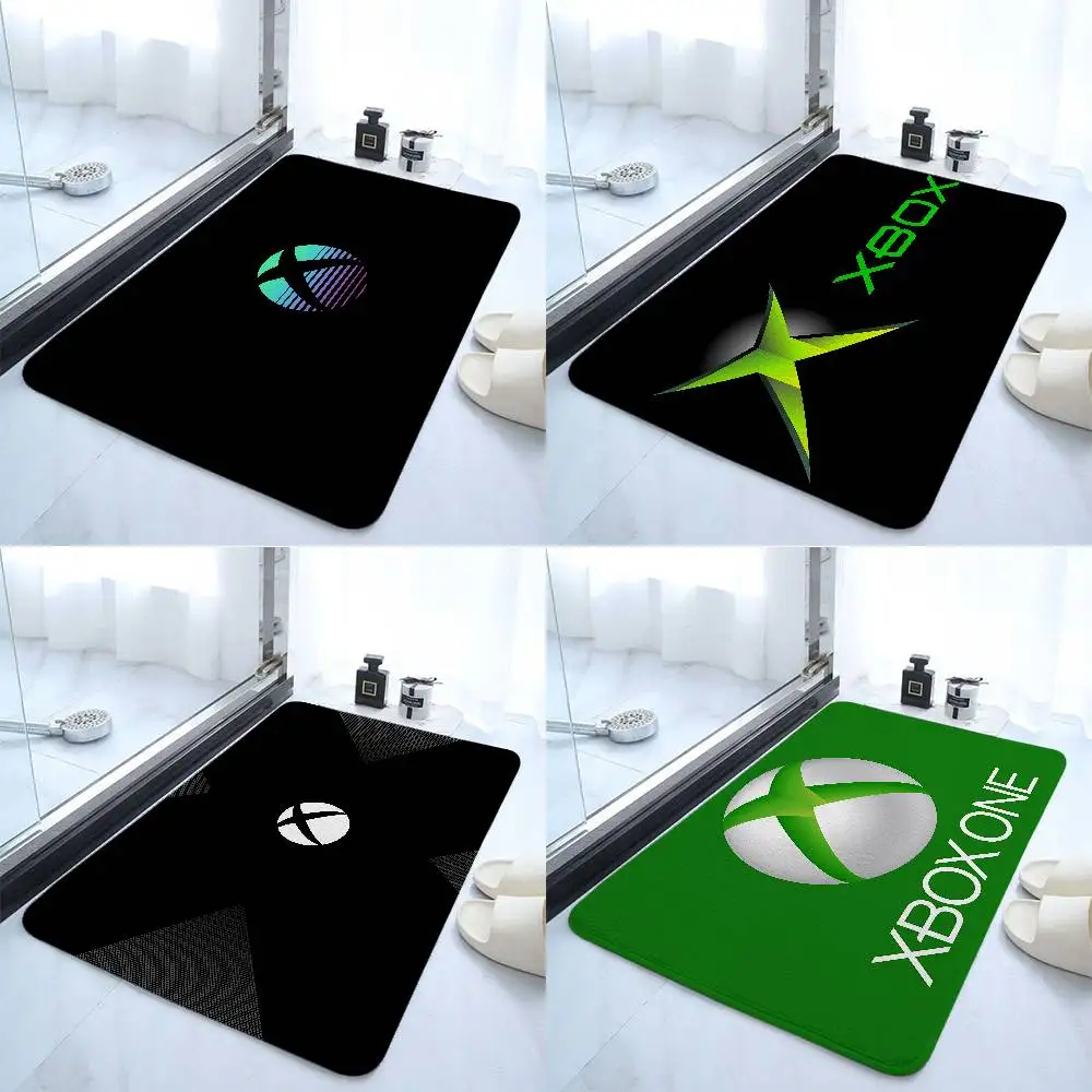 

Logo Cool H-XBox-S Floor Mat Art Carpet Rug For Bedroom Living Room Sofa Home Doormat Decor,Large Kid Non-slip Floor Mat