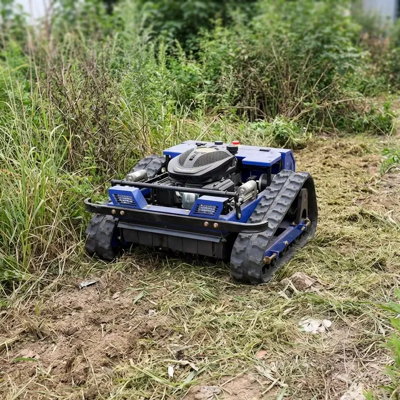 Wholesale Direct for Landscaping Slope Lawn Remote Mower Machine Rubber Track Lawn Mower Remote Control