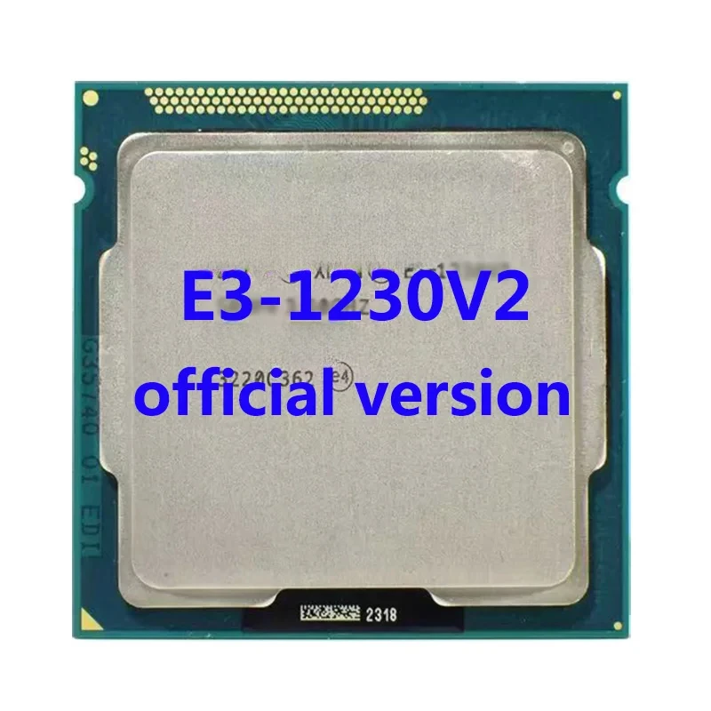 

E3-1230V2 Official Version CharGpt Xeon CPU Processor 3.3ghz 4-Core 8mb SmartCache TPD 69W FCLGA1155 For B75/H61 Motherboard DDR