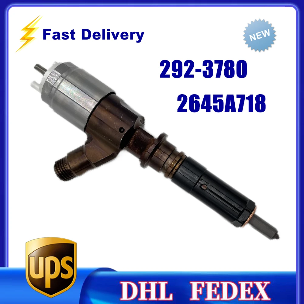 292-3780 2645A718 Common Rail Fuel Injector 2923780 for  C6.6 C4.4 Engine 2645A718