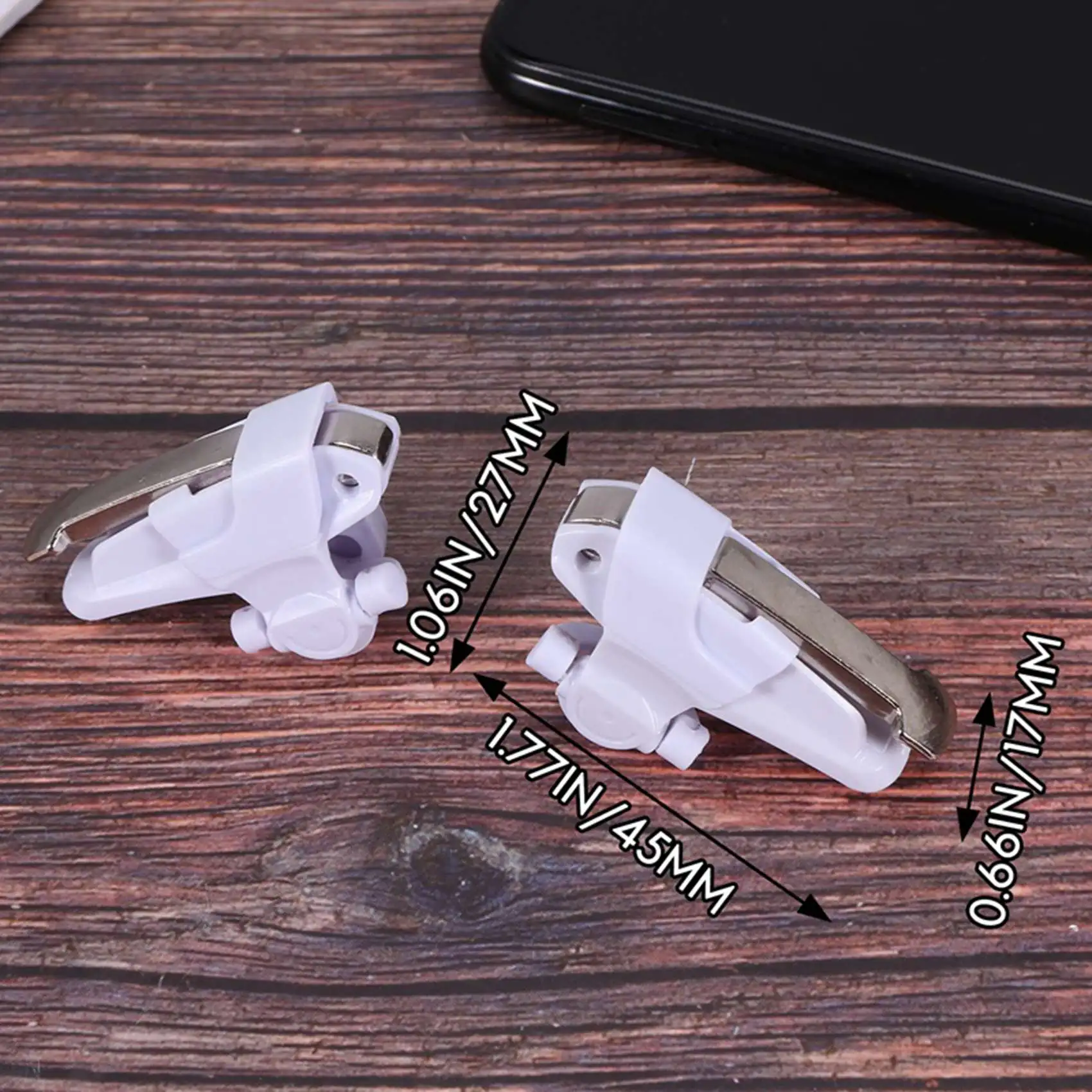 2Pcs Mobile Game Controller Gamepad Trigger Aim Button Joystick For Pubg image 5