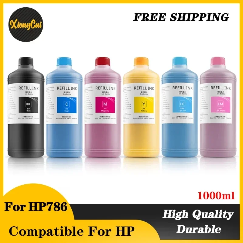 1000ML/Set Latex Ink For HP 786 789 792 831 For L25500 L26100 L26500 L65500 L28500 110 210 260 300 360 370 310 315 330 335 360