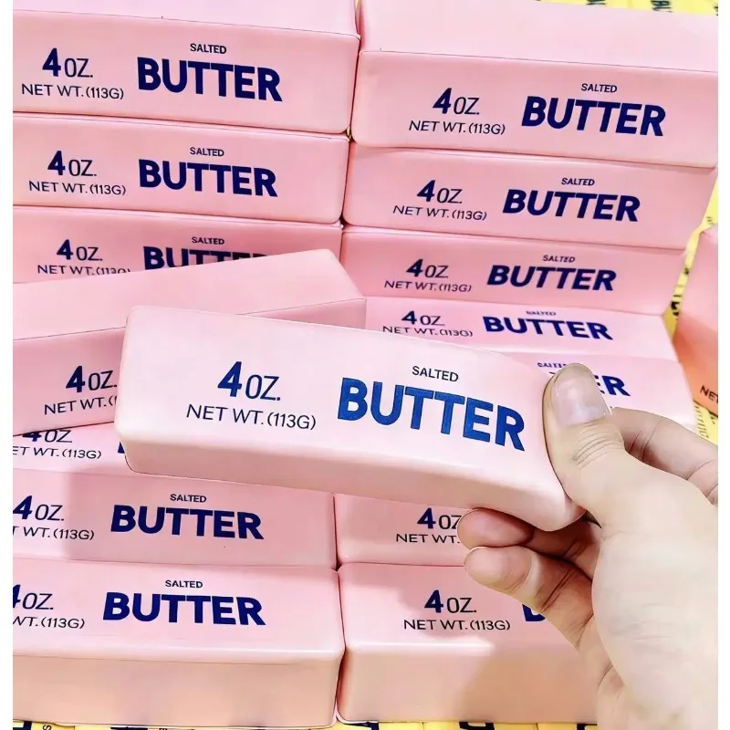 Butter-Stick, klebriges, reizfreies Spielzeug, langsam aufsteigend, weiches Quetsch-Sensorikspielzeug, Stress- und Angstlinderung, Handentspannung, Dekompression, 14 cm