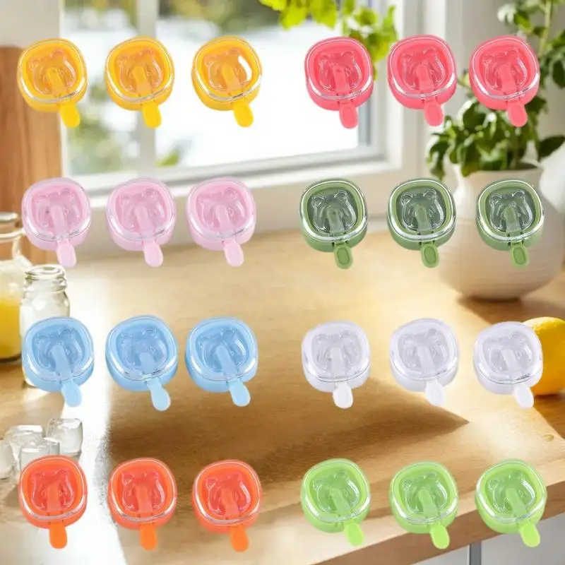 1 ensemble Mini bâton de glace ornement mignon Miniature maison de poupée Simulation alimentaire crème glacée Popsicle modèle pour poupée bricolage accessoires