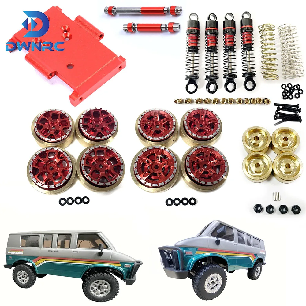 DWNRC aluminium alloy material collection for HOBBYPLUS 1/18 4WD Crawler RC Car Crawler 4x4 off-road truck upgrade parts