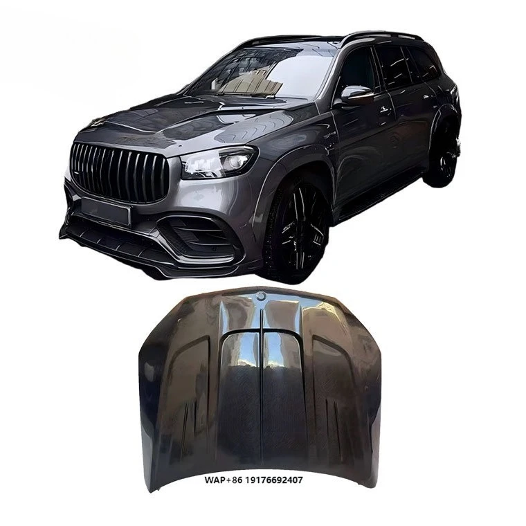 For GLS 2020-2024 Upgrade LD Style Carbon Fiber Hood Engine Cover