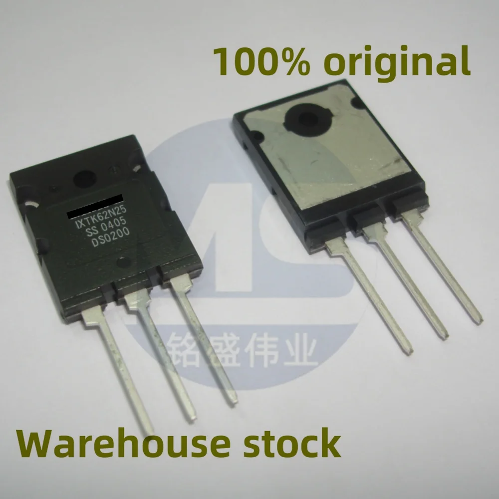 

10PCS 100% New IXTK62N25 250V 62A Direct Insertion TO-264 High Power Field Effect Transistor