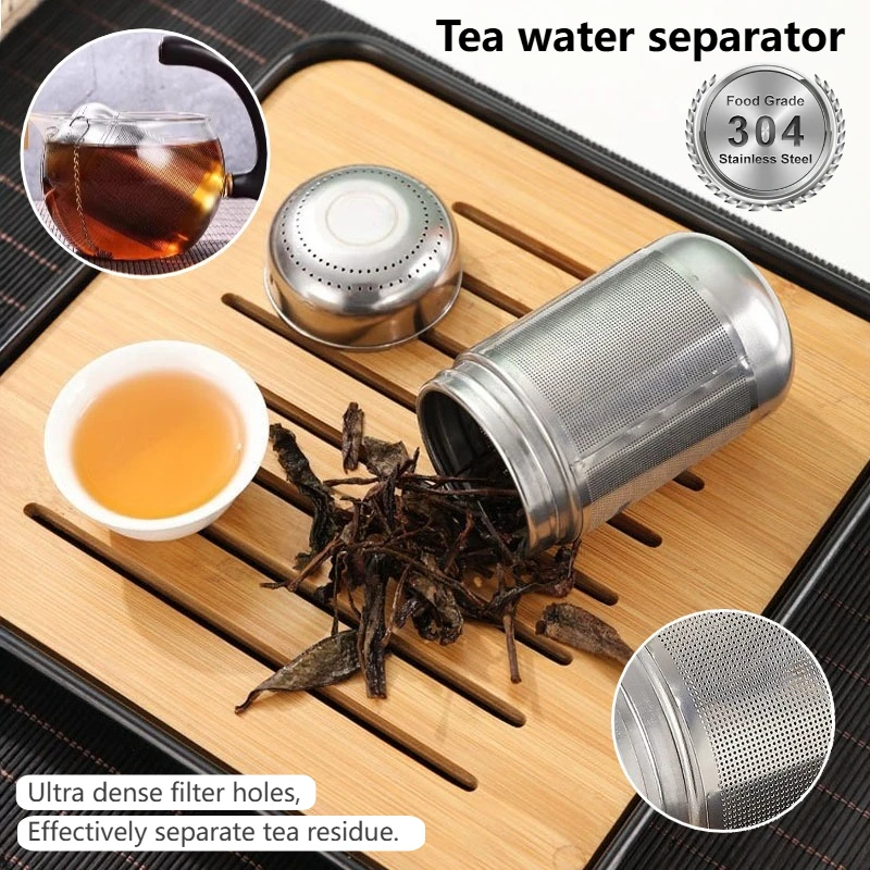 

Домашний фильтр для приготовления чая, сетка для разделения воды для чая, многофункциональная нержавеющая сталь 304, устойчивая к высоким температурам утечка чая