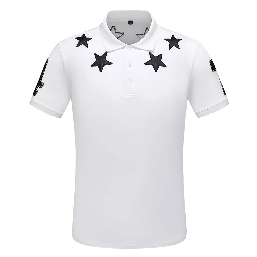 High New Men luxury 2021 Classic Embroidered PU leather star 74