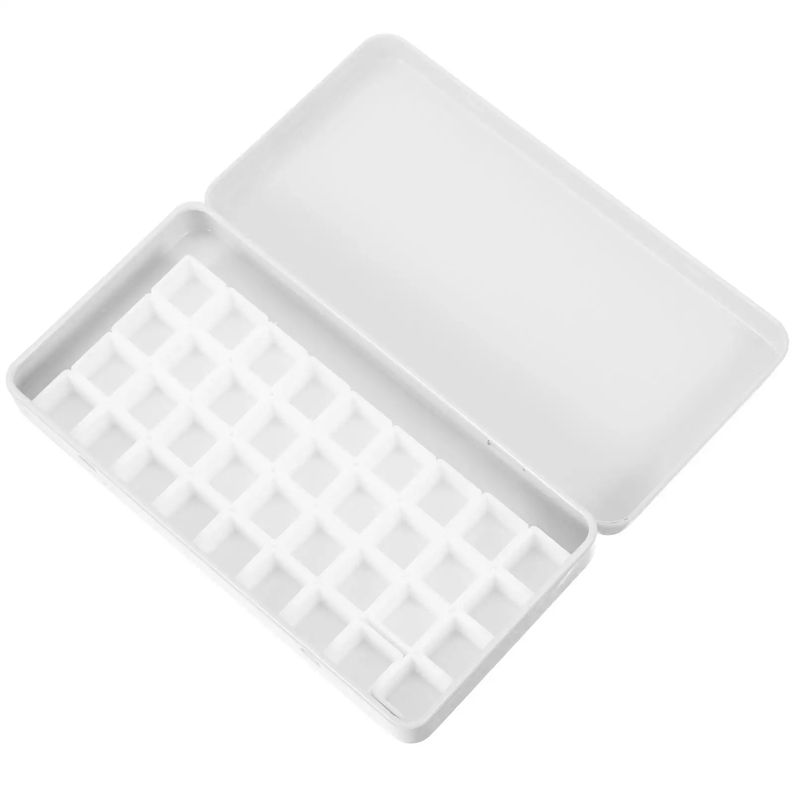 Eyeshadow Palette Watercolor Paint Box Pigment Holder Portable Containers Plate for Palettes Case Travel