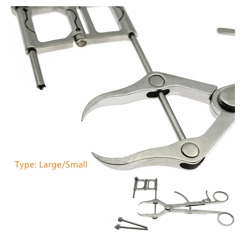 Pointed Aiming Bone Reduction Forceps Multifunctional Veterinary Pet Orthopedic Instruments