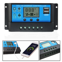 Hot Solar Charge Controller 12V 10A-100A PWM - Adjustable LCD Display with Timer Setting by EESBAO