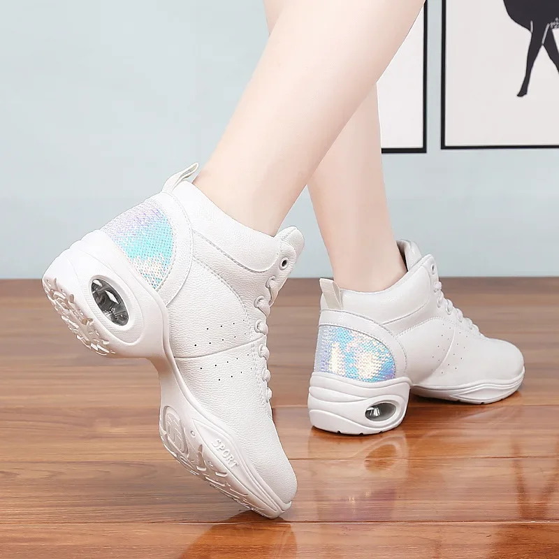 Women Dancing Boots Jazz Dance Shoes High Quality Soft Women's Ballroom Modern Dancing Shoes Ladies Dance Sports Boots