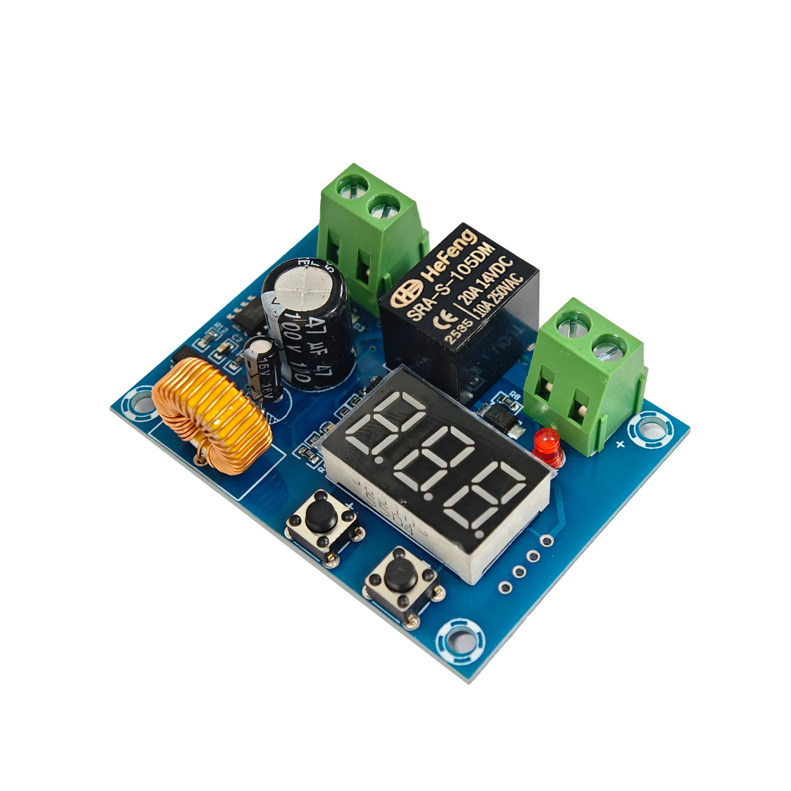 XH-M609 Battery Over-Discharge Protection Module 12V-36V Undervoltage Cutoff Board Digital Display Adjustable for Lead Acid Li