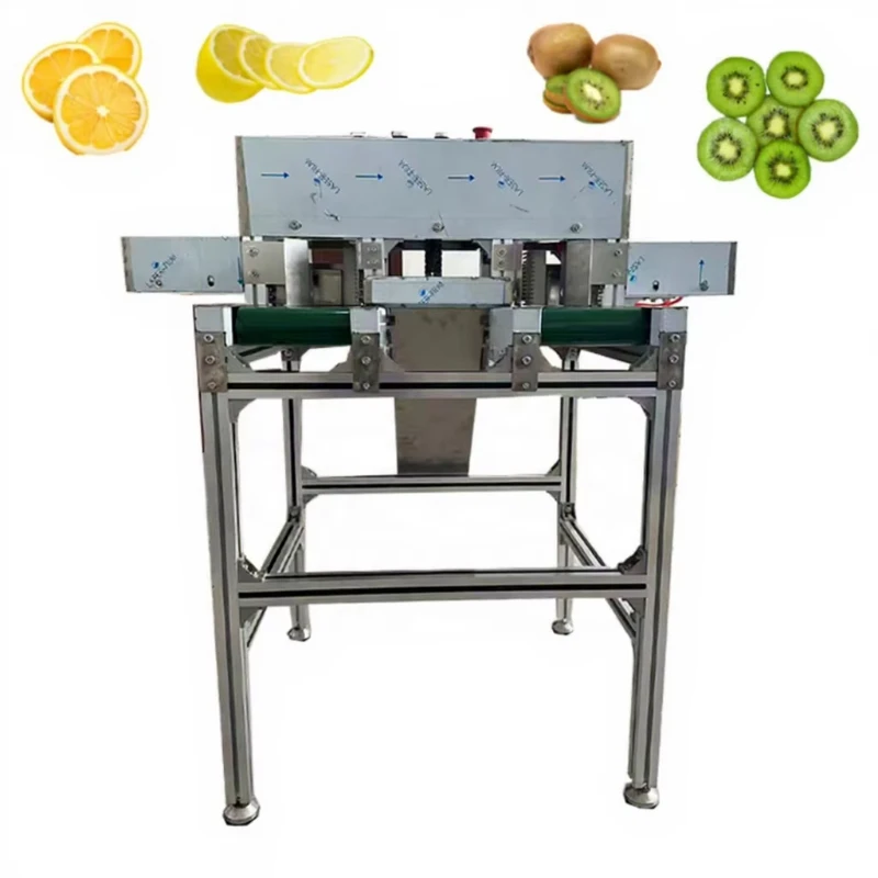 Automatic Hot Sale Fruit Lemon Cutting Machine Commercial Fruit Cutter Kiwi Orange Lemon Slicer