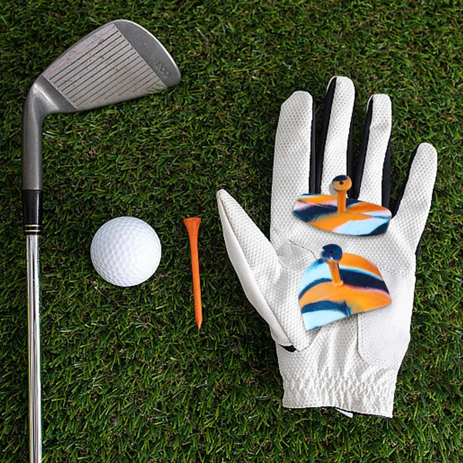 Профессиональный тренажер для гольфа с Т-образной подушкой — регулируемое пособие для тренировки качелей для мужчин, нескользящий удобный инструмент для улучшения ручки и выравнивания клюшки