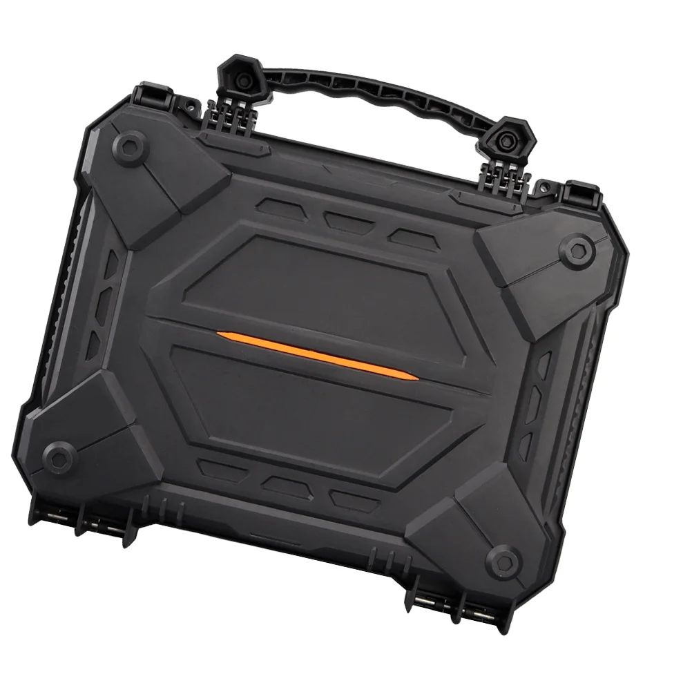 

5L 32Cm Black Waterproof Dustproof Tool Box Shockproof Sponge Insert For Camera Digital Accessories Storage Impact