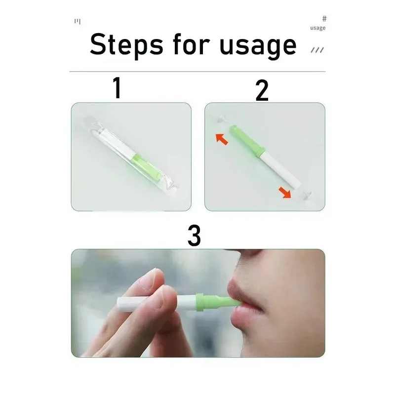 2PCS Mint taste cigarette suction stick healthy harmless smoke substitute quit smoking sticker fresh breath Smoking Gadgets