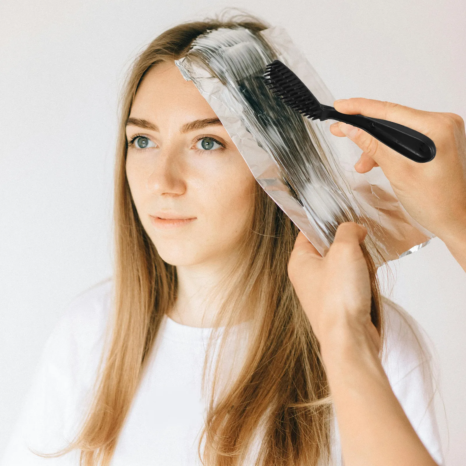 

6Pcs Hair Dye Brush Reusable Color Applicator Professional Hairdresser Salon Tool for Home Hair Coloring and Styling Treatments