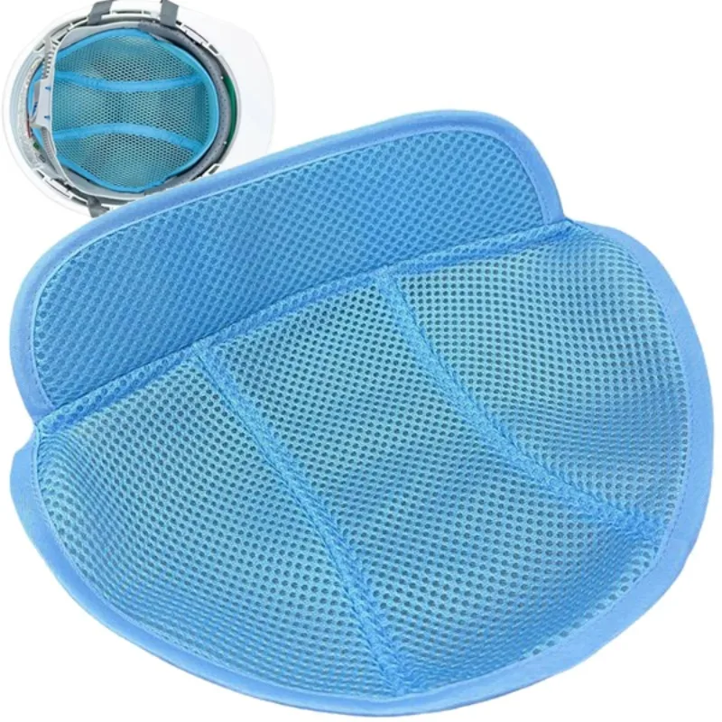 

Helmet Insert Liner Breathable Mesh Sweat Band Safety Cap Cooling Pad Sweat-absorbing Ventilation Head Protection Adult
