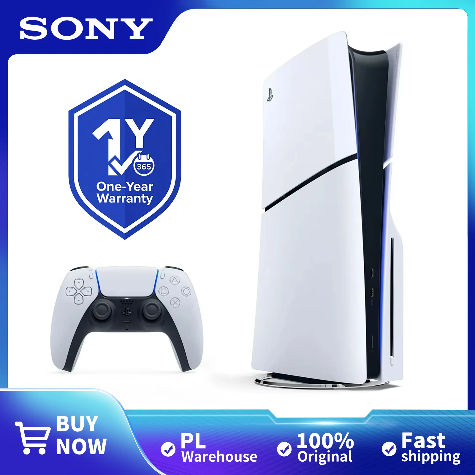 Konsola PlayStation 5 Slim z napędem 1 TB - $688.07
