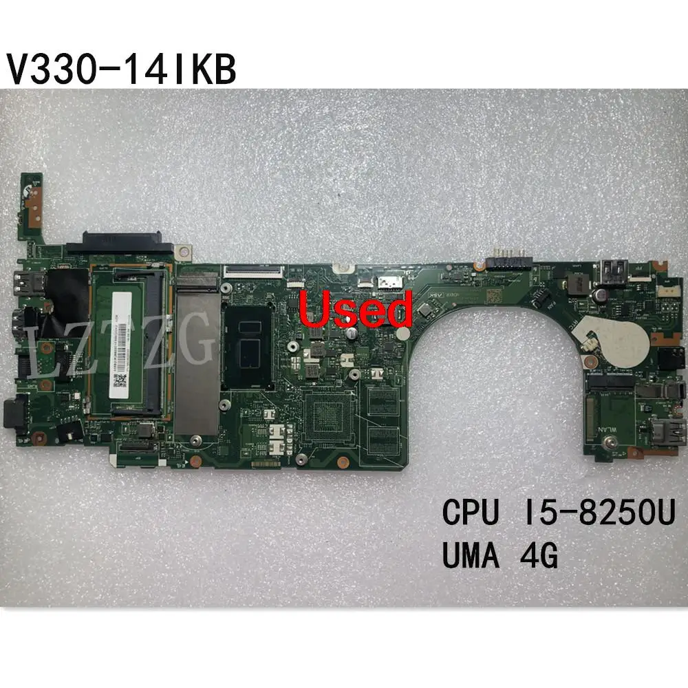 Used For Lenovo V330-14IKB Laptop Motherboard CPU I5-8250U UMA  4G  FRU 5B20R26822