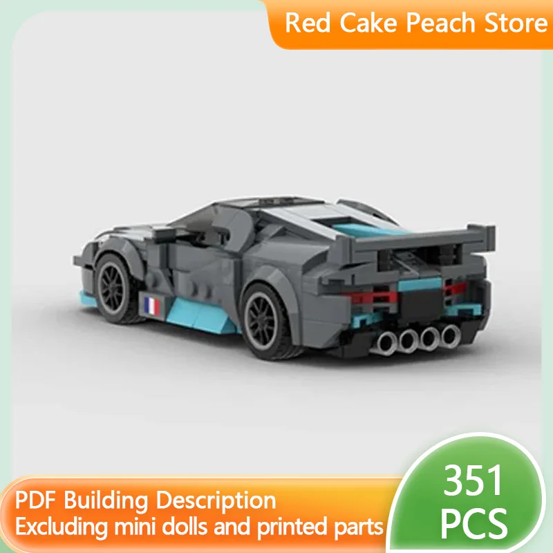 

Модель Speed Champion MOC, строительные кирпичи Divo, верхний спортивный автомобиль, модульная технология, сборка, детский костюм, игрушки, подарки, праздник