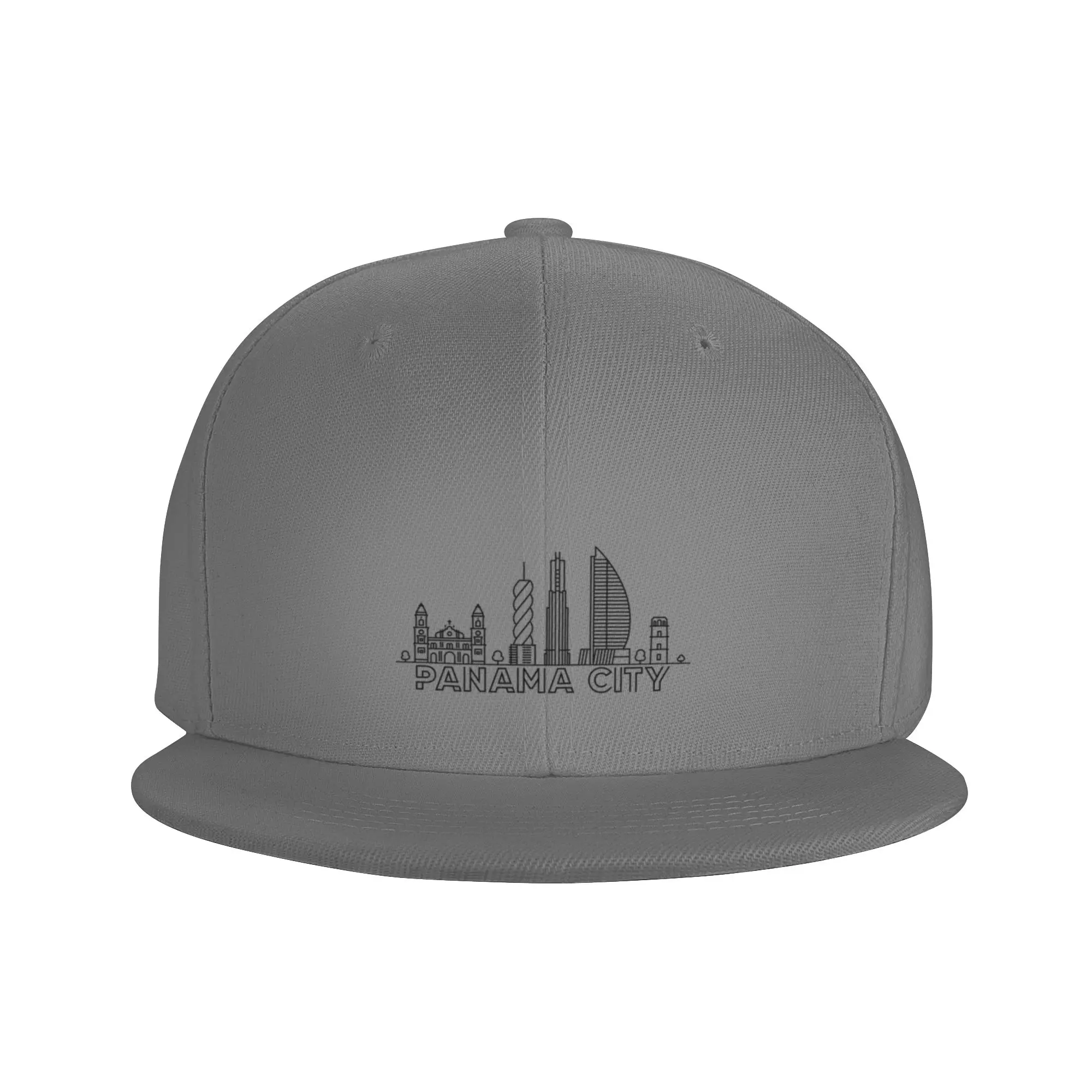 Fashion Panama City city Flat Brim Sun Hat  Casual Style Cap Female