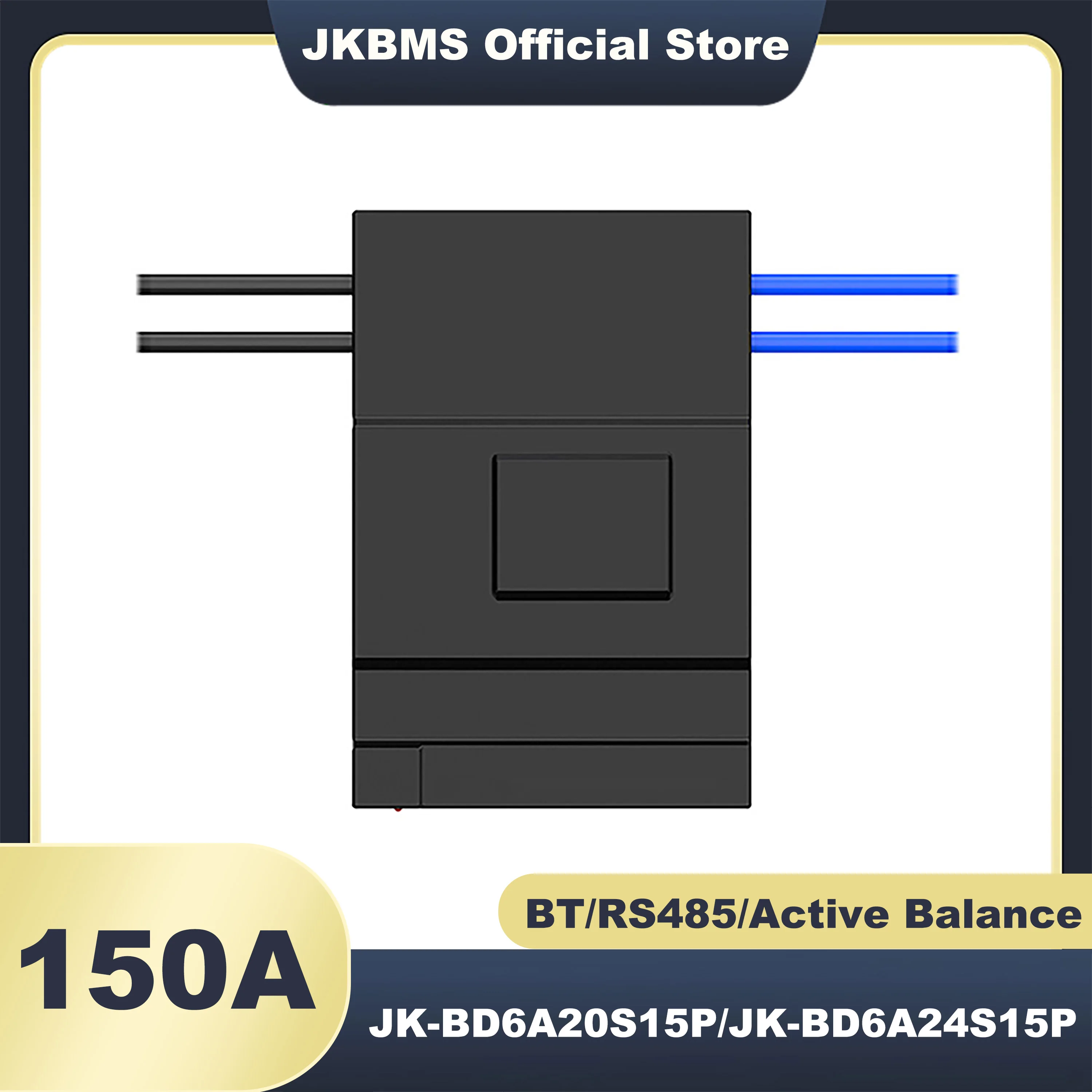 

JKBMS 150A SAMRT BMS BD6A24S15P 8S 10S 12S 14S 17S 20S 24S 12V 24V 48V BATTERY WITH 0.6 ACTIVE BALANCE HEAT FUNCTION ON SALE