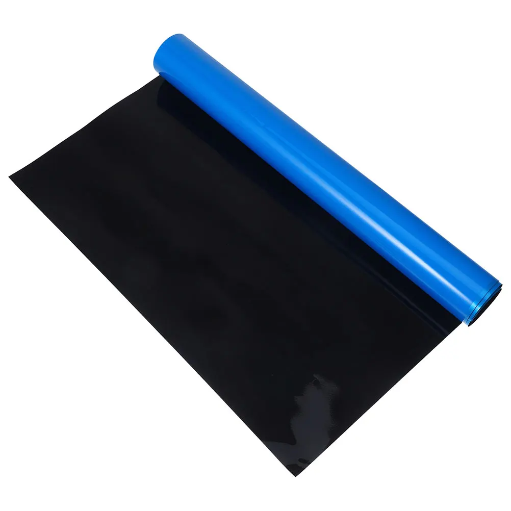 Fish Tank Background Sticker Blue Removable Wallpaper Decorative Aquarium Poster Thickened Backdrop Picture Easy Apply Simple