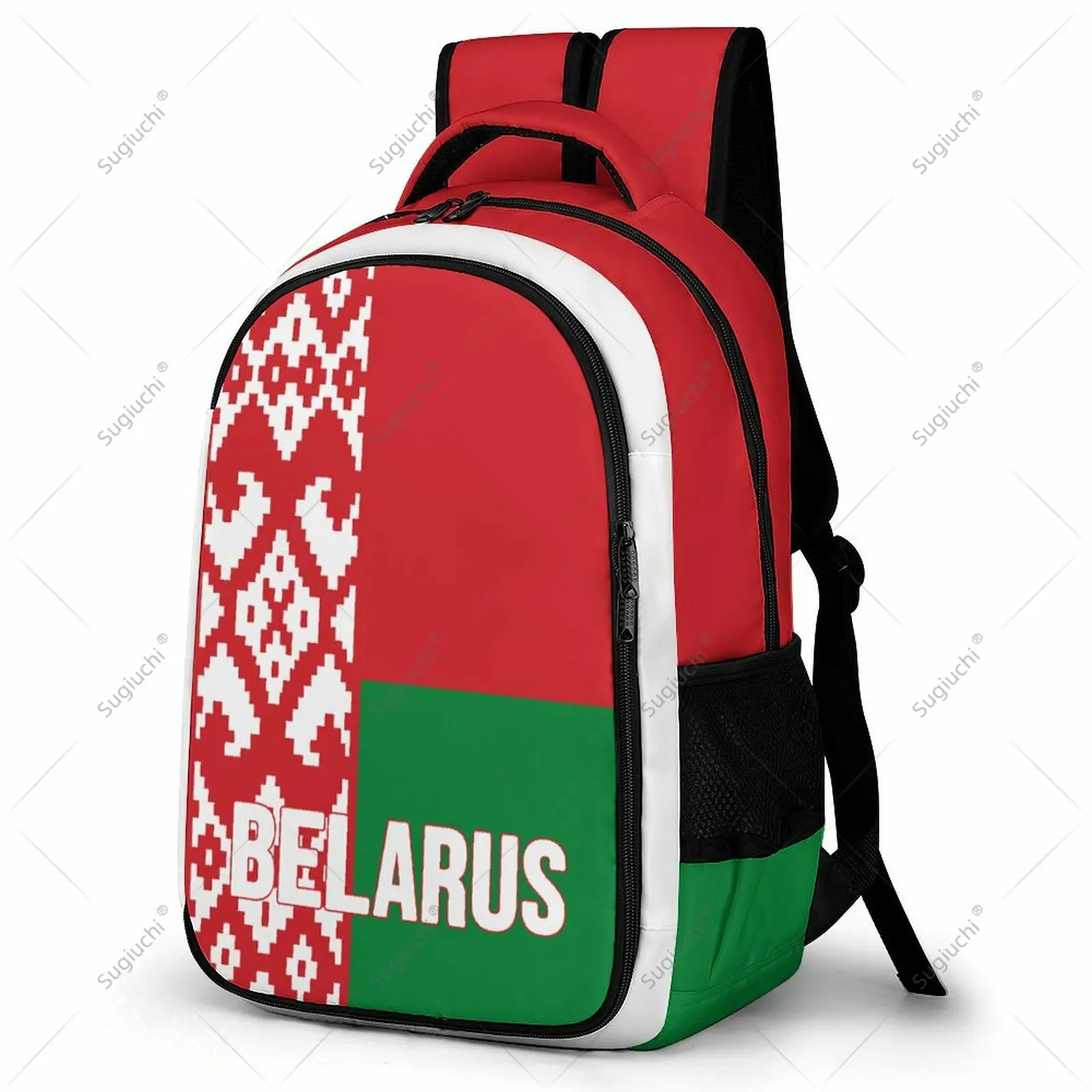 Backpack Belarus Flag Student Schoolbag Smart Business Travel Leisure Backpack Laptop Back Pack Office Work Bag