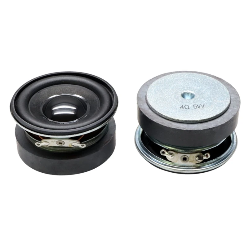 Full Frequency 52mm Circular Loudspeaker 4Ω 5W Small Round Bass Horn Woofer