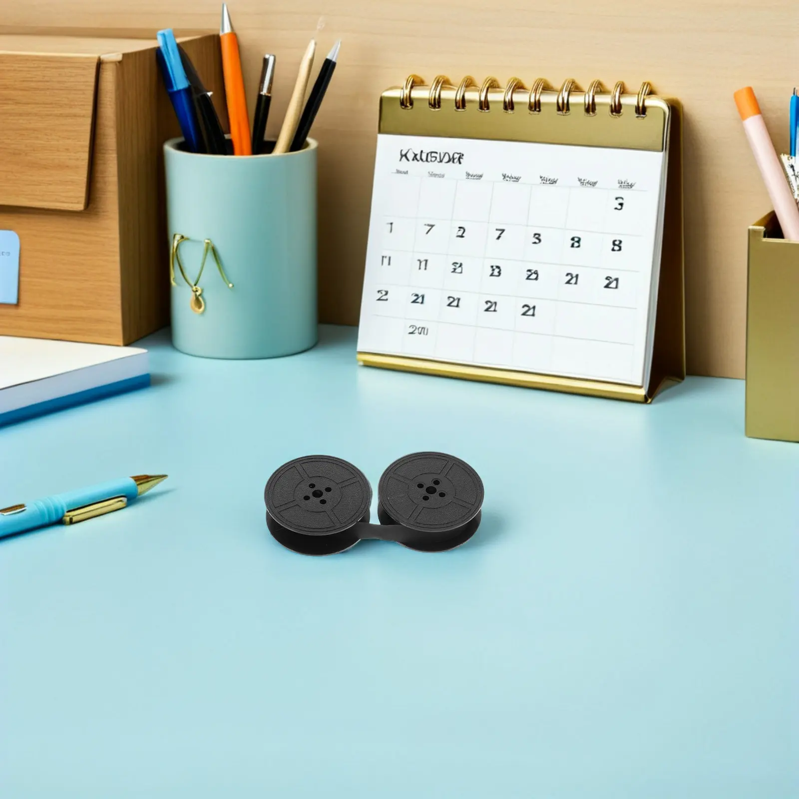 

3 шт. нейлоновых чернильных лент для пишущих машинок, двойные катушки, замена для винтажных ручных пишущих машинок, широкая совместимость для печати