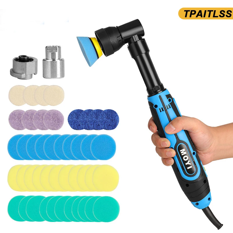 

220V Polishing Machine 1 2-Inch Point Polishing, Waxing and Sealing Machine Eccentric Concentric Small Electric Tool