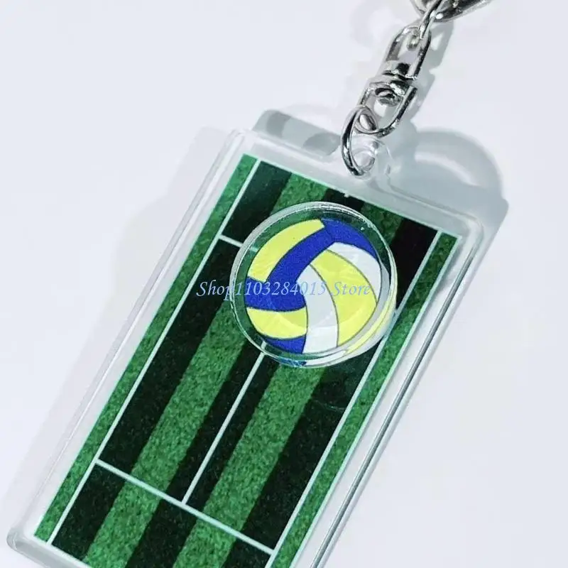 R6FF Swimming Pool Keyring Car Keychain Stylish Keychain Pendant for Bag Decoration