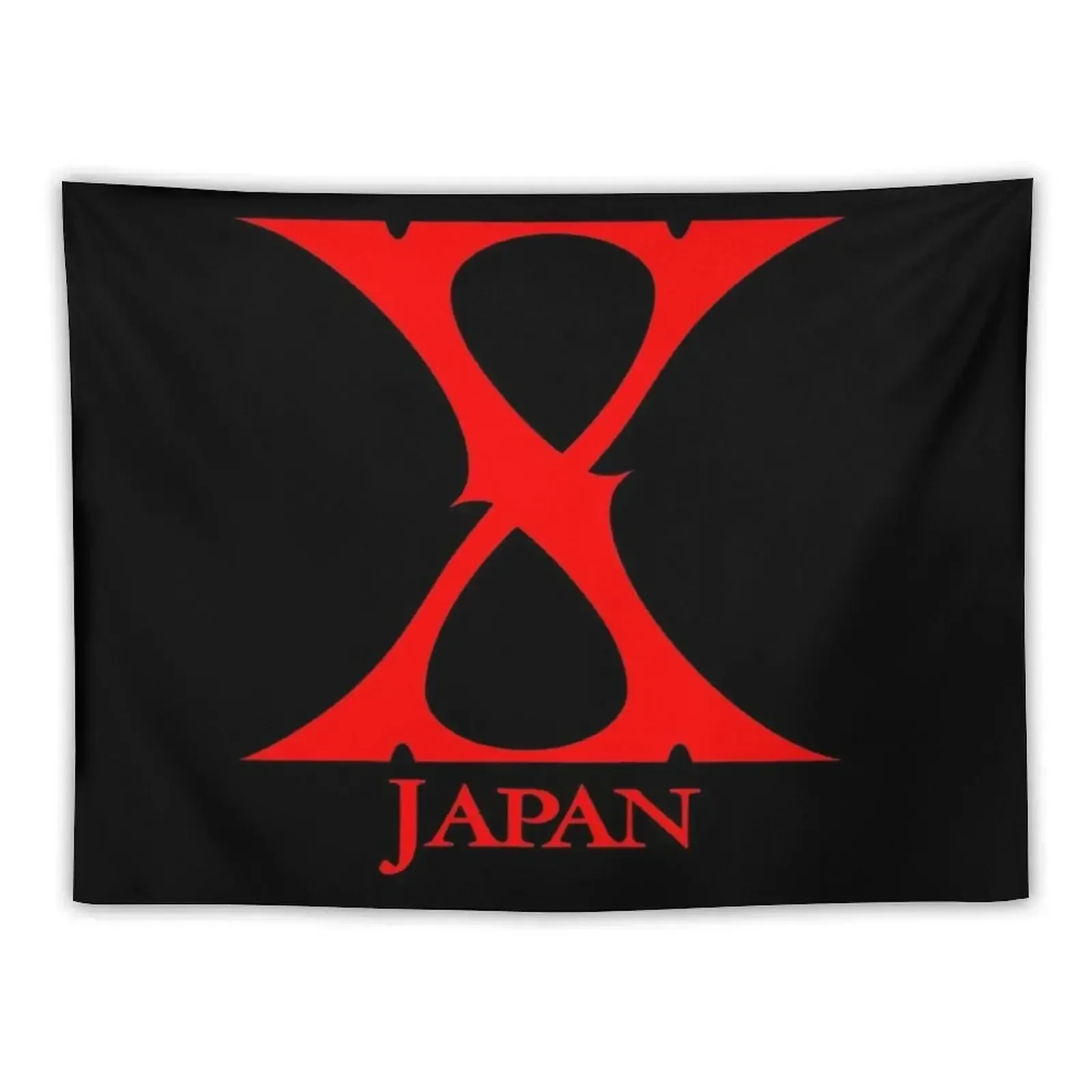 

Red XJapan Products Tapestry On The Wall Decorative Wall Murals Aesthetic Room Decorations Tapestry