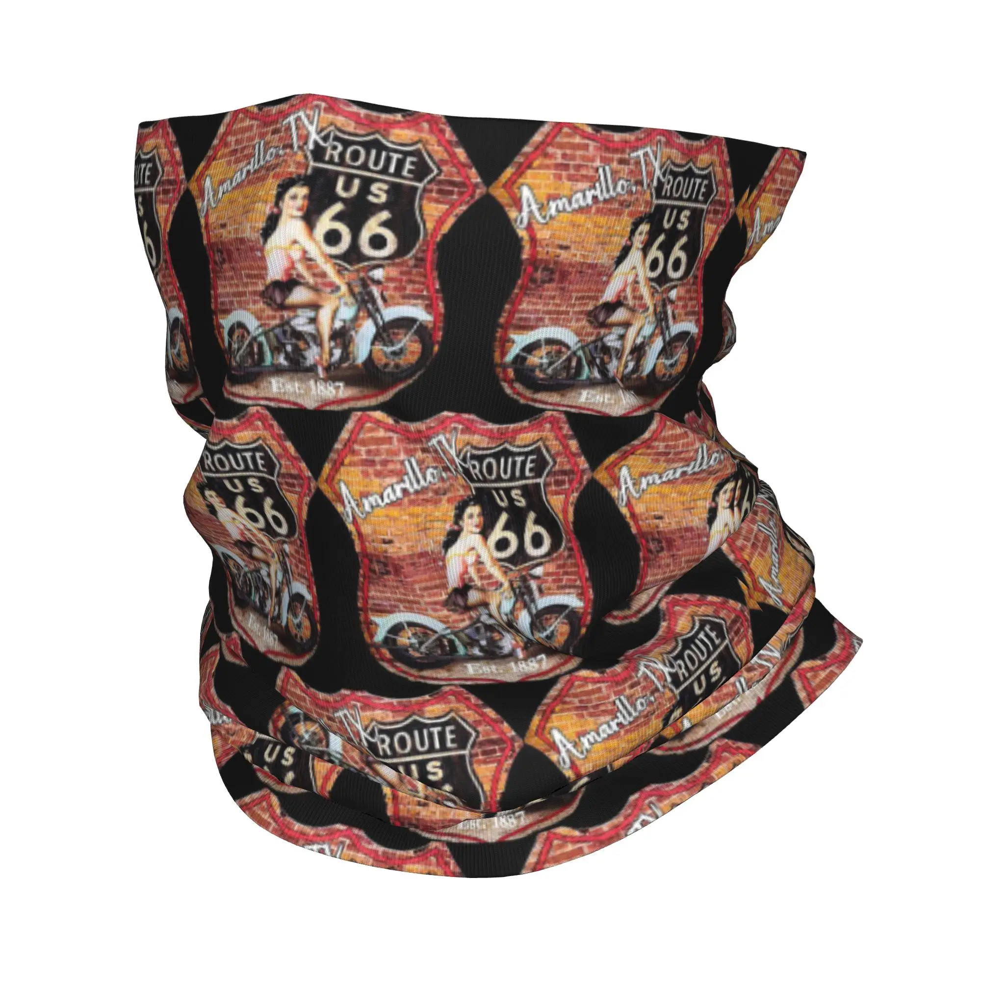 

Ride The Route 66, американская шоссе, бандана, гетры с принтом, маска, шарф, Балаклава, походная, рыбалка, унисекс, для взрослых, моющаяся