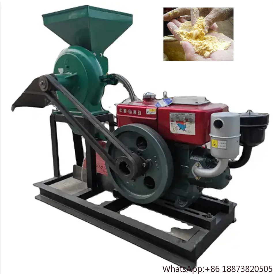 engine cereal mill grinding machine corn grinding machine grain milling machine