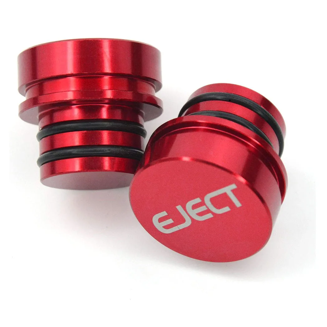 Billet Aluminum Car Cigarette Lighter Plug Replacement, EJECT Button Universal Push Button Fits Most Automotive Vehicles