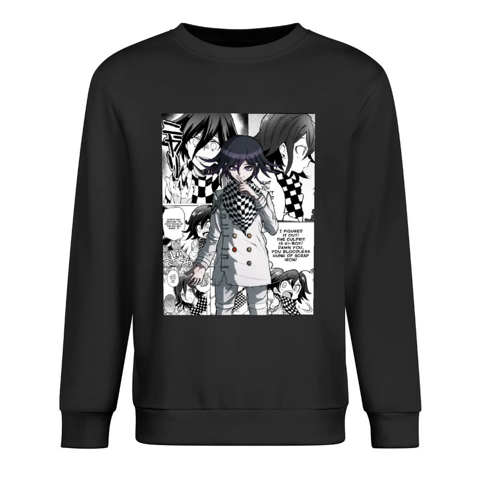 

Kokichi Ouma Embodiment of a Lie Manga Pullover anime clothes korean style clothes men wear korean autumn clothes men sweatshirt