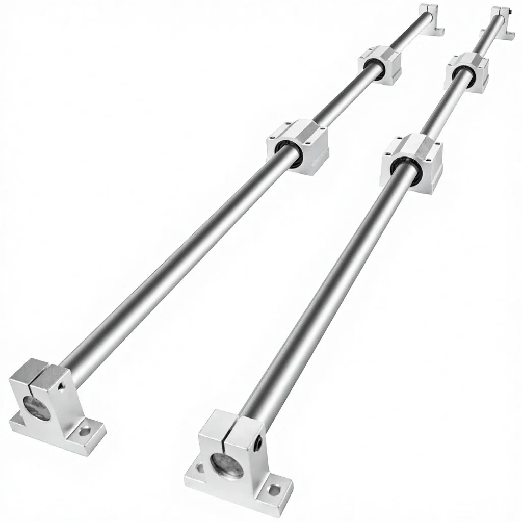 

Best Linear Guide Slide Kit 20mm 1200mm Linear Bearing Block Bearing, Shaft Support
