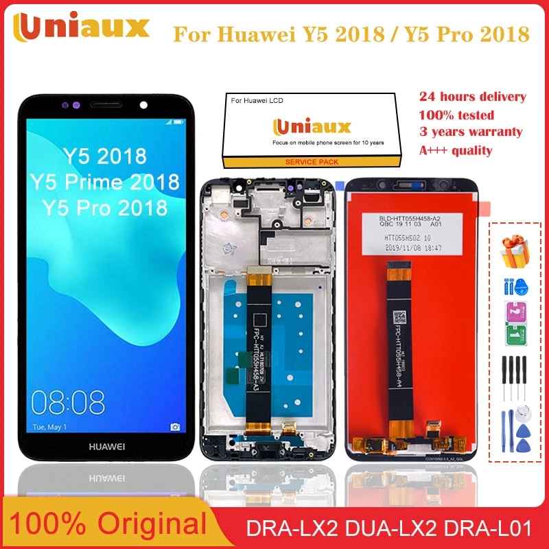 

5.45" For Huawei Y5 2018&Y5 Lite DRA-LX2/LX3/LX5 LCD Display Touch Screen Replacement For Honor 7A Russia 7s DUA-L22 LCD Screen