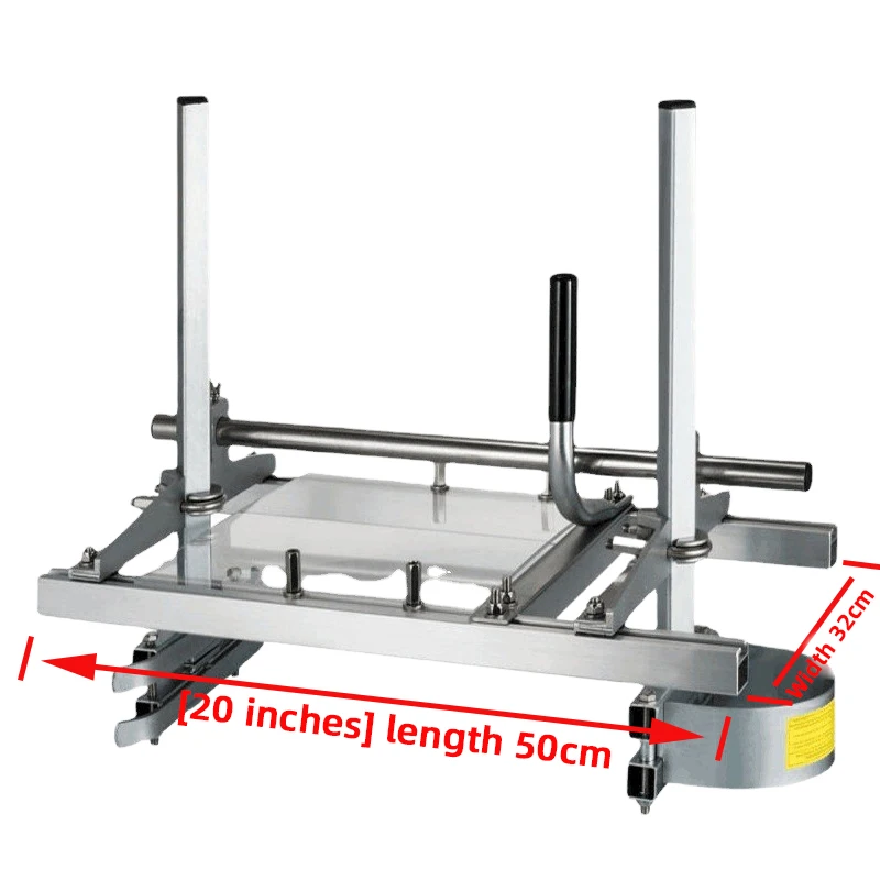 Telaio professionale a piastra aperta 16/24/36 pollici Motosega Fresatura Planking Guide Bar Utensili da taglio per legname in legno fai da te